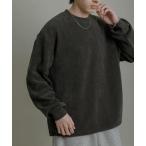  свитер вязаный вязаный флис вырез лодочкой тянуть over мужской 