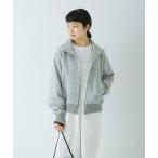 トレーナー スウェット コットンスウェットスタンドジップ レディース