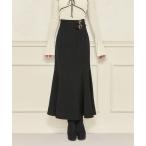 スカート ダブルベルトマーメイドスカート
