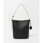 トートバッグ 「hALON」レザー バケットバッグM メンズ