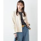 ショッピングcolors カーディガン SHIPS Colors:「手洗い可能」フラッフィー キーネック カーディガン 2 レディース