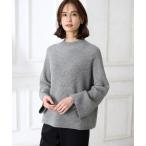 ニット セーター フレアスリーブラメニット レディース