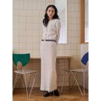 ワンピース 「POLO BCSコラボ」コットンケーブルニットカーディガンスカートセットアップ