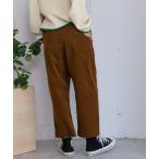 ショッピングドゥ パンツ normes鳥ポケットペグトップパンツ レディース