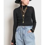 ショッピングチョコ ニット セーター ウールシルクタートルネックニット レディース