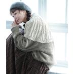 ニット セーター 紅茶のカップケーキなニット レディース