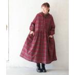 ワンピース 赤ずきんなチェックワンピース