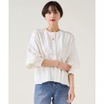 ショッピングドルマン ブラウス シャツ デニムドルマンタックブラウス（セットアップ可） レディース