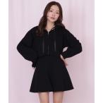 スカート ダイバー素材インナーパンツ付スカート