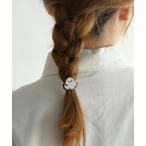 ヘアゴム ホワイトアニマルモチーフヘアゴム