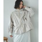 マウンテンパーカー ウインドブレーカー ウエストドロストマウンテンパーカ― レディース