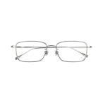 伊達メガネ メガネ 眼鏡 ウェリントン型 メガネ｜メタル 軽量 鼻パッド ズレ落ち防止 眼鏡 伊達めがね 度付き（レンズ交換券付き） 度あり 度なし