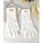 手袋 「 ammy. / エイミードット 」 ふわもこ ラビットフィンガー シャギー ファー ニットグローブ / 手袋 レディース