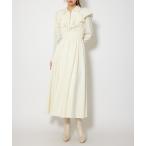 ショッピングシャツワンピース シャツワンピース フロントジップフリルシャツワンピース 冬服 春服