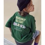 tシャツ 綿100％ デビラボ BIGシルエット プリント半袖Tシャツ キッズ 子供服 男の子 女の子