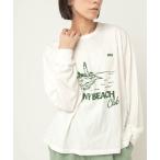 ショッピングプリン tシャツ M2615 ロゴプリントロンT レディース