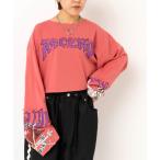 tシャツ M2627 パッチワークリメイクショートロンT レディース