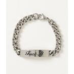 「HUF」 ブレスレット O/S シルバー メンズ