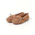 ショッピングミネトンカ 「Minnetonka」 モカシンシューズ UK6 ベージュ レディース