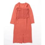 ショッピングニットワンピ 「Ungrid」 ニットワンピース FREE ブラック レディース