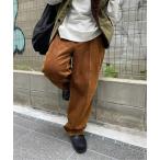 [CPCM] вельвет брюки LARGE Brown мужской 