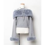 「jouetie」 長袖ニット MEDIUM グレー レディース