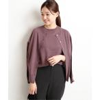 [IENA] вязаный ансамбль - лиловый женский 