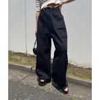 [Chico] брюки-карго 1 черный женский 