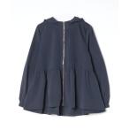「Pierrot」 ブルゾン LL ネイビー レディース