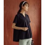 「GLOBAL WORK」 半袖カットソー MEDIUM ブラック レディース