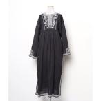 「SLOBE IENA」 長袖ワンピース FREE ブラック レディース