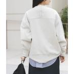 トレーナー スウェット FORK＆SPOON　バックボタンスウェット レディース