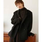 ピーコート pコート 「LA PEAU DE GEM」melton jacket outer/メルトンジャケットアウター レディース