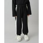 パンツ 「デイリースタンダードウェアシリーズ」「吸水速乾」ゆったりシルエットのサイドラインスウェットパンツ キッズ 子供服 男の子 女の子