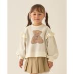 ショッピングベア ニット セーター 「Lycee mine バレエシリーズ」「マシュマロみたいな着心地」「マシンウォッシャブル」ベアジャガードセーター キッズ 子供服