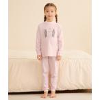 パジャマ のびのび腹巻付き毛玉が�