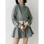 ジャージ バイカラートラックジャケット「セットアップ対応」ジャージ レディース