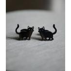 ピアス 「 Port / ポート 」 ねこシルエット ピアス レディース メンズ