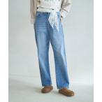 ジーンズ デニム デニムパンツ 「2026SS」ストレートデニムパンツ レディース