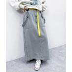 ショッピングミモレ丈 スカート 「MODE NORM CORE」 サス付きナロースカートアソート