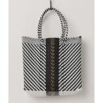 かごバッグ カゴバッグ 「Moon Bird/ムーンバード」手編みのメルカドバッグ（M）MBST25-09