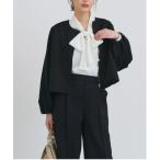 セレモニースーツ セットアップ ボリュームブルゾンワイドパンツセットアップ レディース