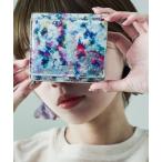 財布 ペイントレザーミニウォレット 二つ折り財布 レディース メンズ