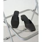 シューズ 「GALENA/ガレナ」サテンスクエアトゥミュール レディース メンズ