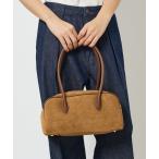 ボストンバッグ 「VELETTO/ヴェレット」スエードボストンバッグ/バッグ/ブラウン/合成皮革/お出かけ「WEB限定」 レディース