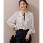 ショッピングセレモニー ブラウス シャツ 「chaco」ラッフルフリルブラウス単品/セレモニー/卒業式（卒園式）/入学式（入園式）/学校行事/七五三/お宮参り/オフィス レデ