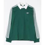 ショッピングアディダス tシャツ tシャツ adidas アディダス M 3ST RUGBY LS POLO ロングスリーブ KE3572 COLLEGIATEGRN メンズ