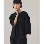 ブラウス シャツ チューリップスリーブプルオーバー/UVカット レディース