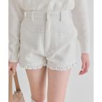 パンツ 美脚ショートパンツ レディース