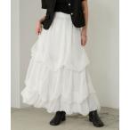 スカート 「Cherir Mignon」ボリュームシアータックスカート
